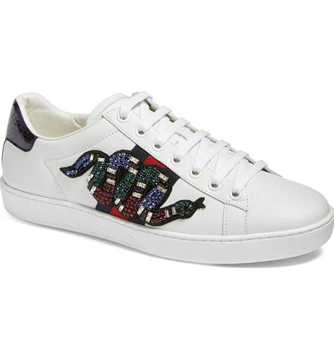 fur sneakers gucci|gucci snake sneakers women's.